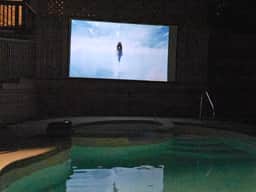 Poolside Cinema and Heated Pool/SPA