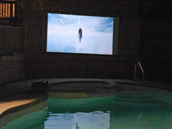 Poolside Cinema and Heated Pool/SPA